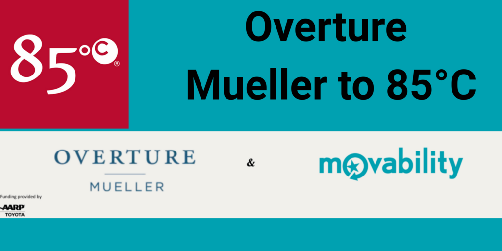 Overture Mueller Presents: Morning at 85°C Bakery  Banner