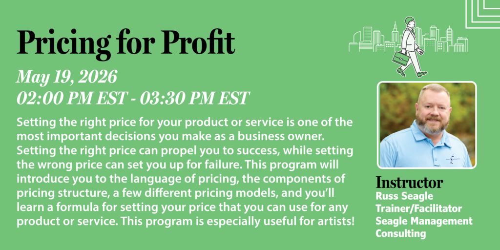 Pricing for Profit Banner