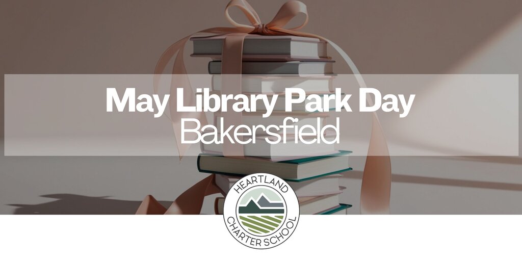 May Library Park Day- Heartland Charter School Banner