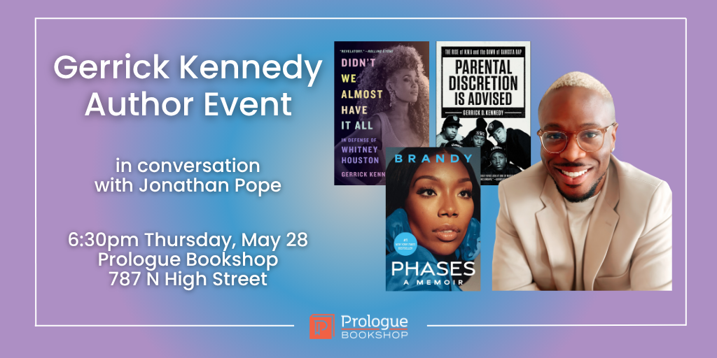 Author Event with Gerrick Kennedy Banner