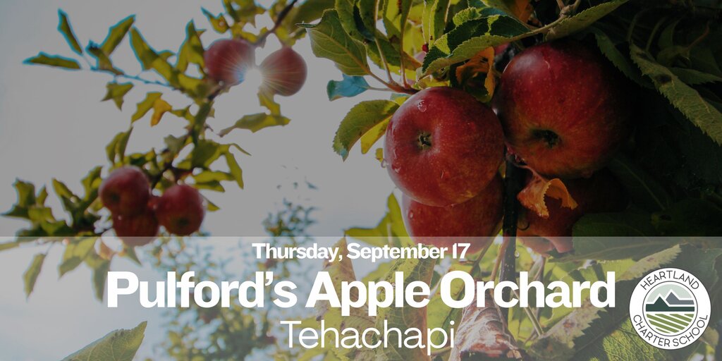 Pulford’s Apple Orchard- Heartland Charter School Banner