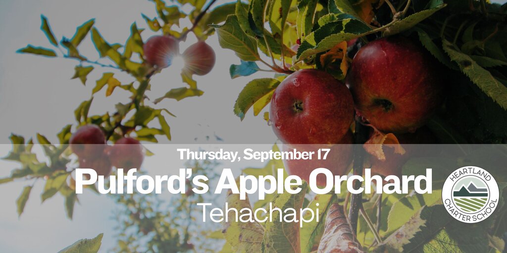 Pulford’s Apple Orchard- Heartland Charter School Banner