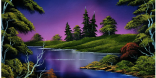July Joy of Painting: Blue River