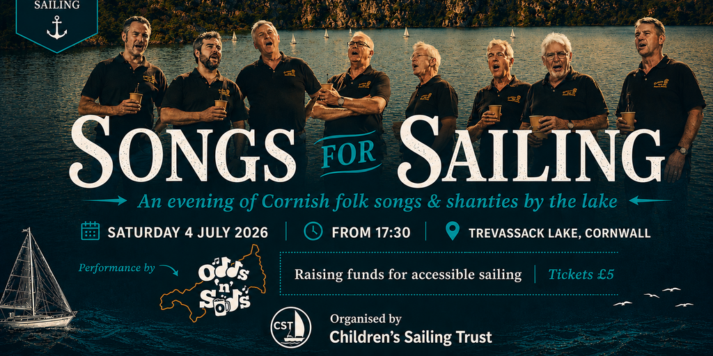 Shanties for Sailing: A Lakeside Evening for Children's Sailing Trust Banner
