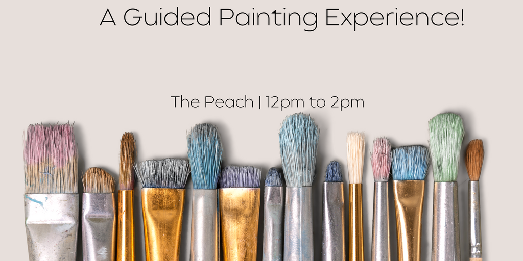 Create & Connect | A Guided Painting Experience Banner