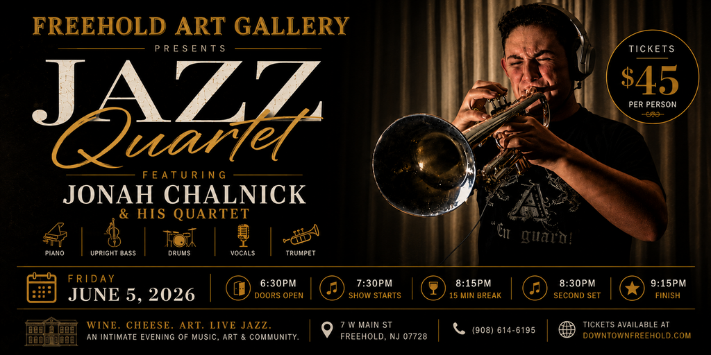 Jazz Quartet featuring Jonah Chalnick Banner
