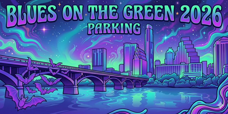 2026 Blues on the Green Parking at Austin High School