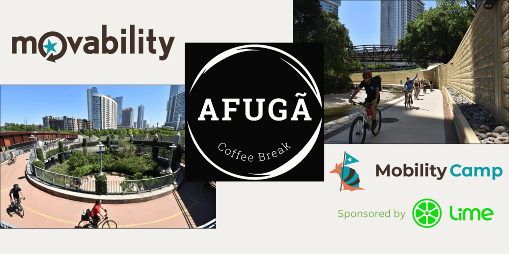 Bike Ride from Auditorium Shores to Afugã Coffee Banner