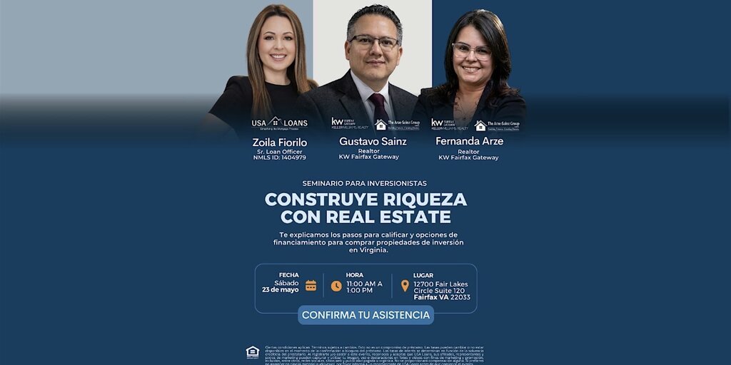 Seminario: Construye Riqueza con Real Estate Banner