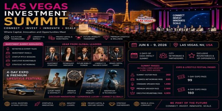Las Vegas Investment Summit & Future Lifestyle Festival 2026
