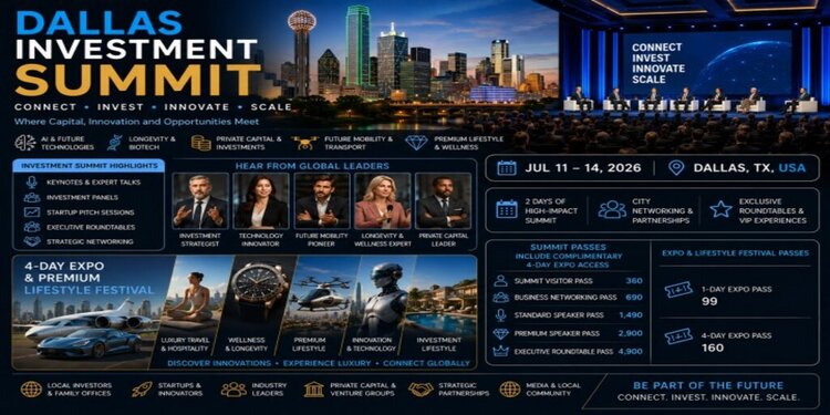 Dallas Investment Summit & Future Lifestyle Festival 2026
