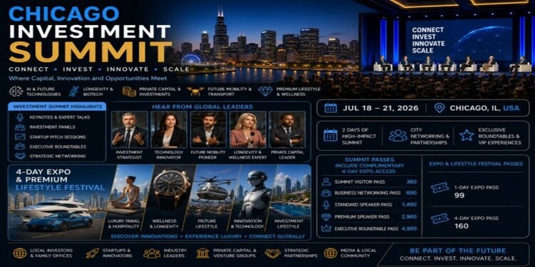Chicago Investment Summit & Future Lifestyle Festival 2026