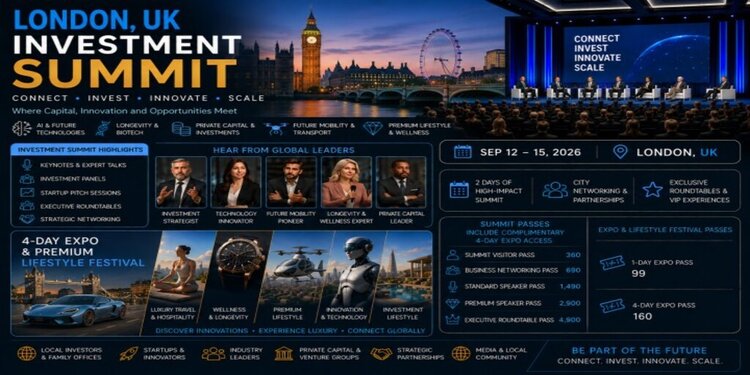 London Investment Summit & Future Lifestyle Festival 2026
