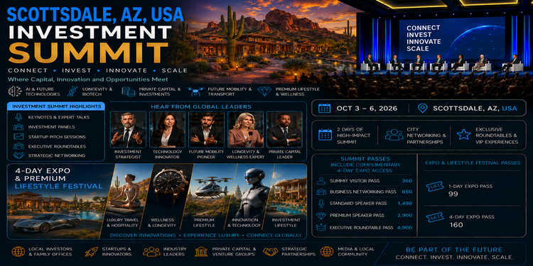 Scottsdale Investment Summit & Future Lifestyle Festival 2026