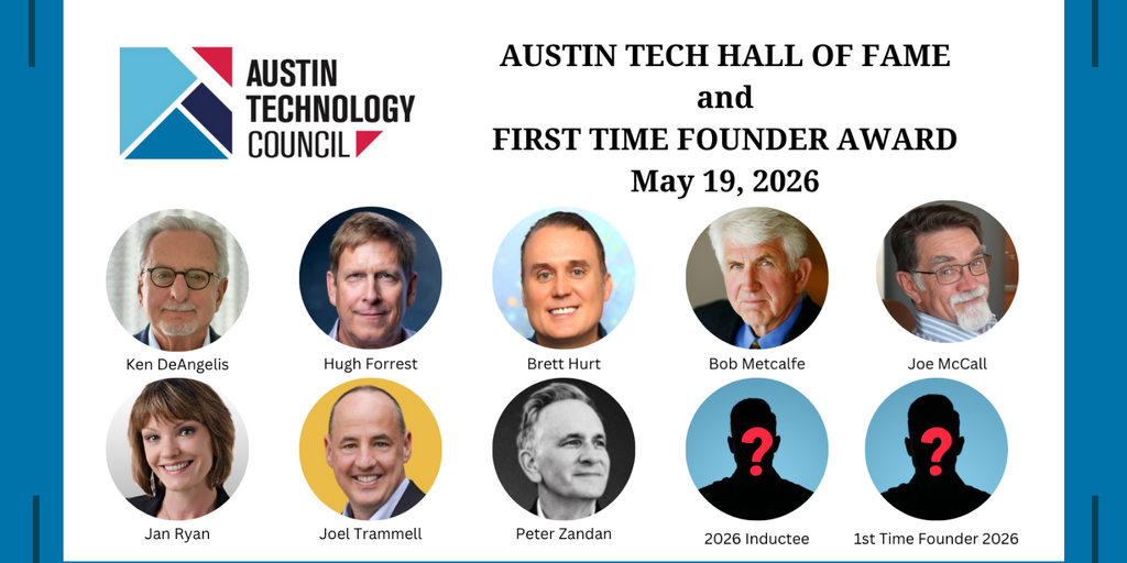 2026 Austin Tech Hall of Fame LAST MINUTE TICKET PURCHASE Banner