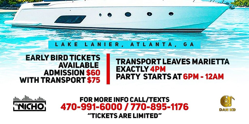 ALL WHITE BOAT PARTY 2.0 Banner