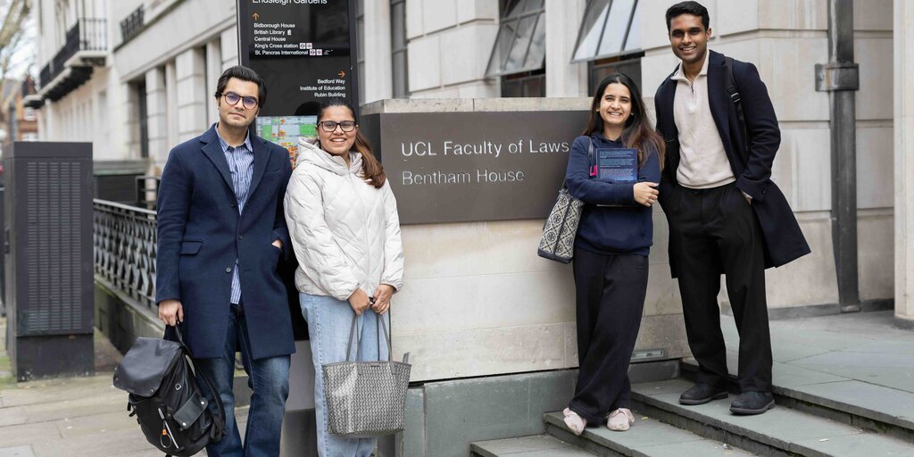 UCL Laws LLM virtual offer holder event  Banner