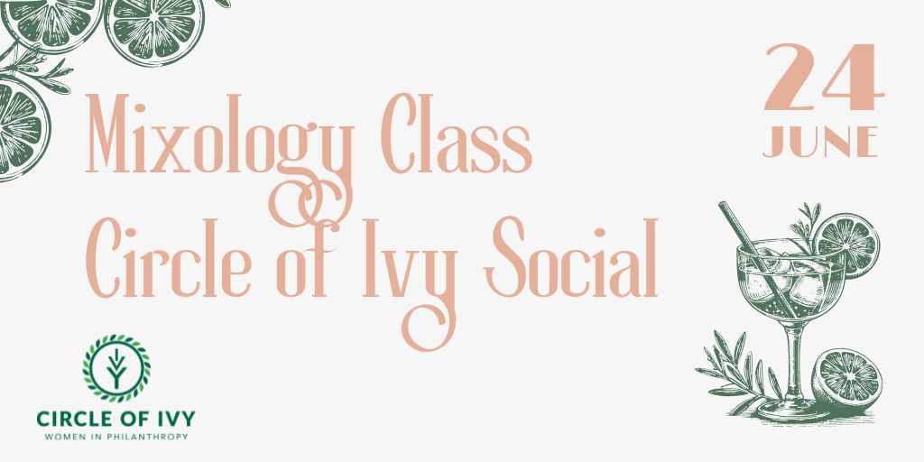 Circle of Ivy Mixology Class Banner