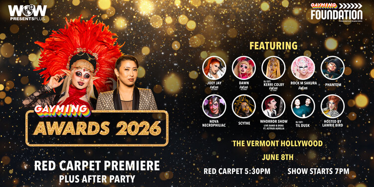Gayming Awards 2026 Premiere - General Entry
