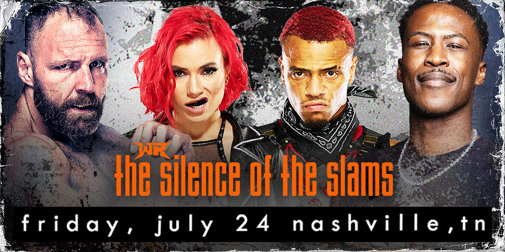 Silence of the Slams - Wrestling Revolver Banner