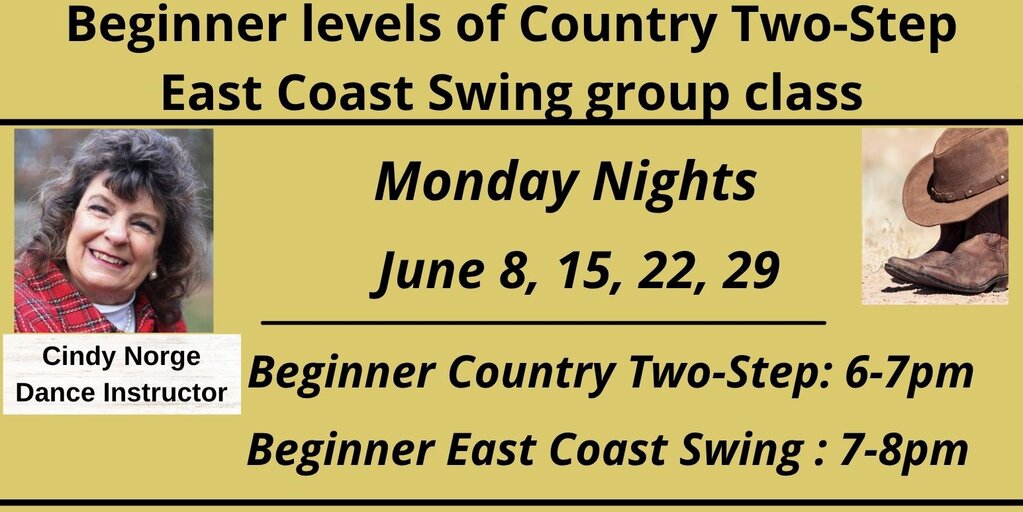 Beginner East Coast Swing - June 2026 Banner