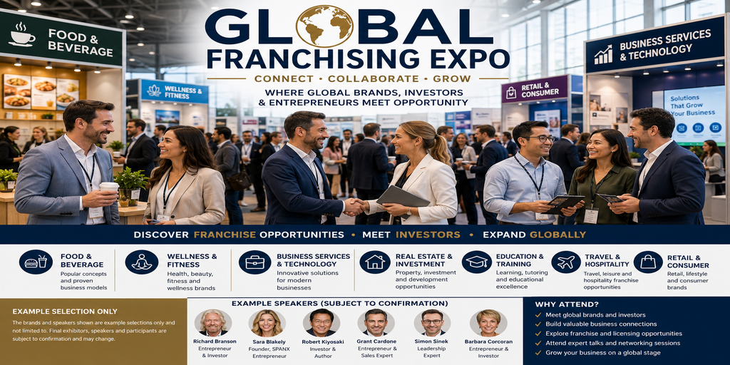 Apex Global Franchise Expo Copenhagen 2026 Banner