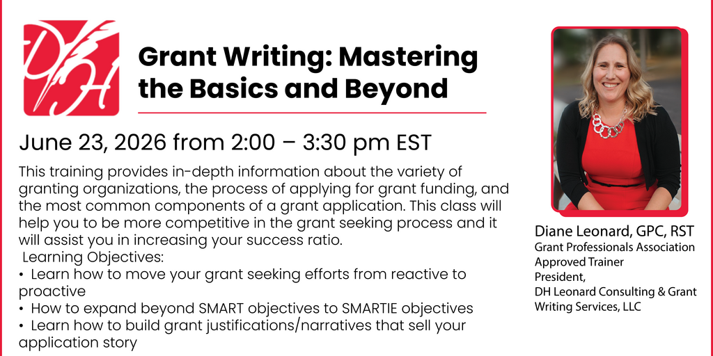Grant Writing: Mastering the Basics and Beyond Banner