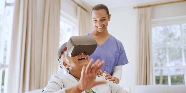 Virtual Reality for Connection, Comfort, and Meaningful Engagement