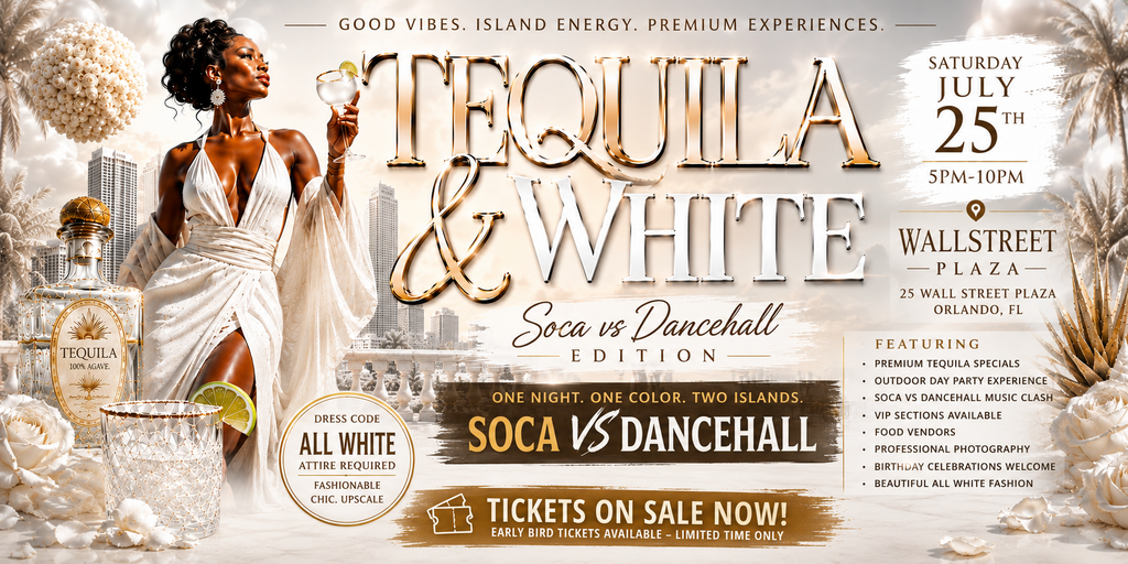 Tequila & White Banner