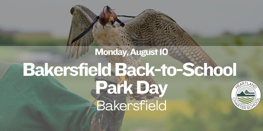 Bakersfield Back to School Park Day-Heartland Charter School Banner
