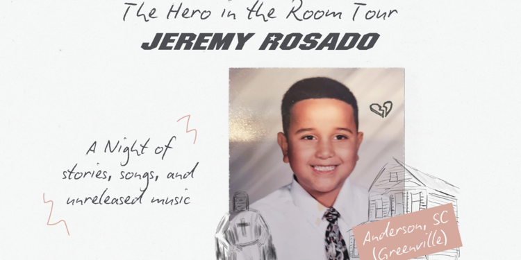 JEREMY ROSADO'S HERO IN THE ROOM TOUR ANDERSON, SC (GREENVILLE) 