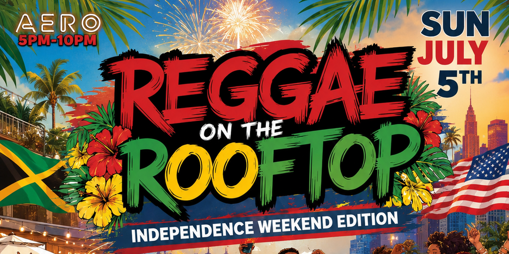 Reggae on the Rooftop Banner