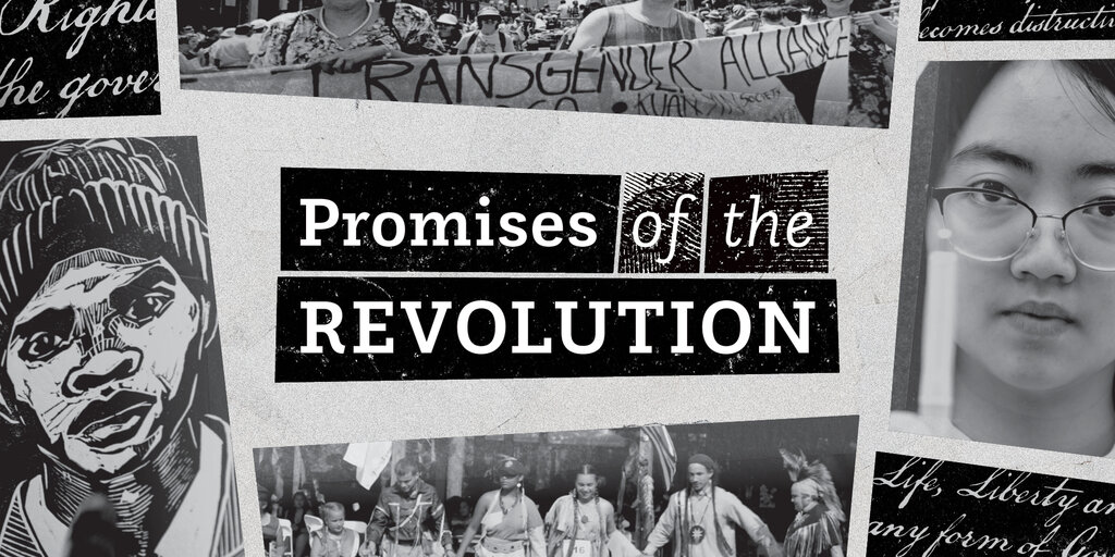 Promises of the Revolution Filmmakers Panel & Screening Banner