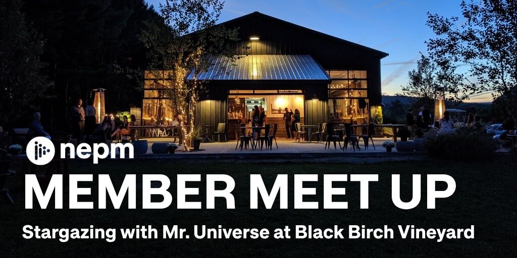 NEPM Member Meet Up: Stargazing at Black Birch Vineyard Banner