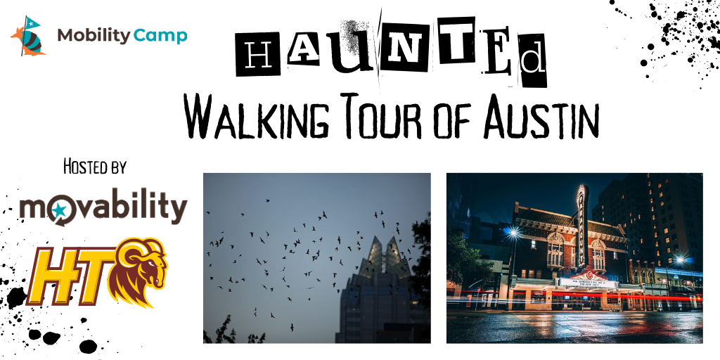 Haunted Walking Tour for HTU Banner