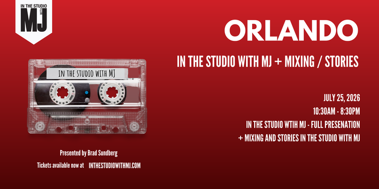 In The Studio With MJ - Orlando 2026