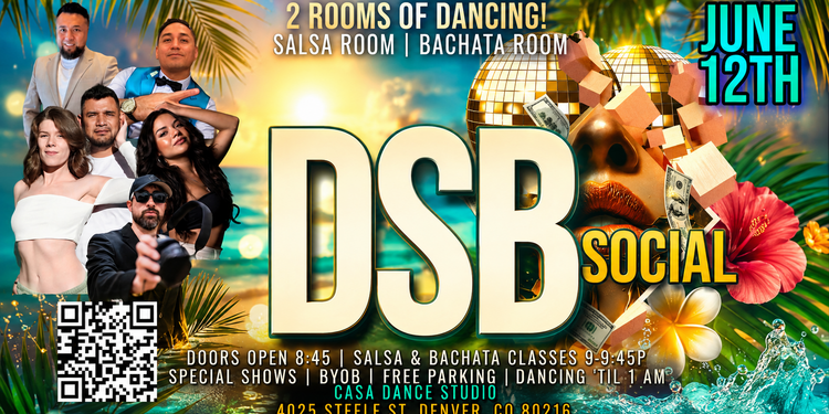 DSB SOCIAL-JUNE12-SALSA ROOM - BACHATA ROOM