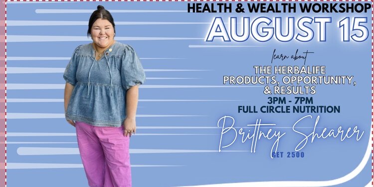 August Health & Wealth Workshop