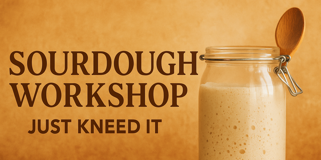 6/14/25 Sourdough Workshop at Arbosana  Banner
