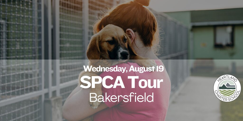 SPCA Tour- Heartland Charter School Banner