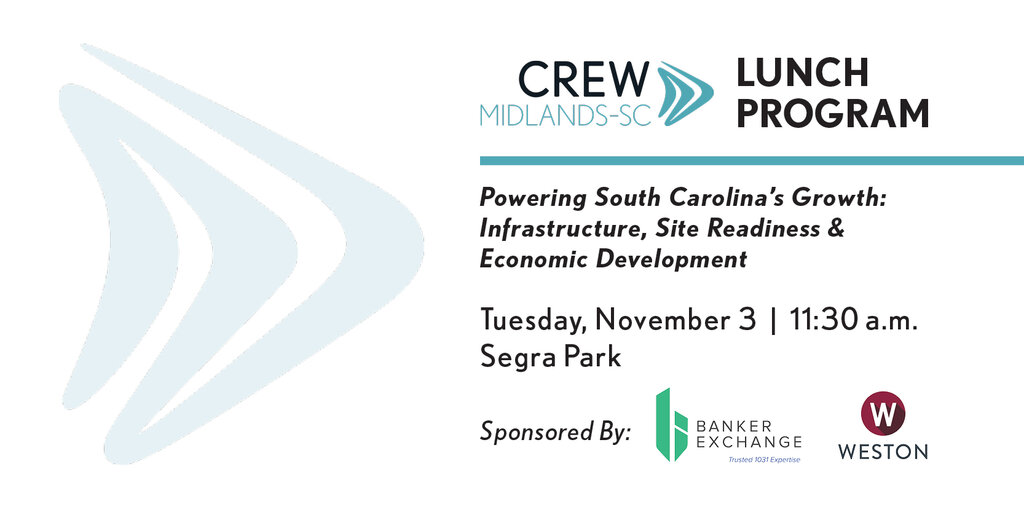 CREW Midlands November Lunch Program Banner