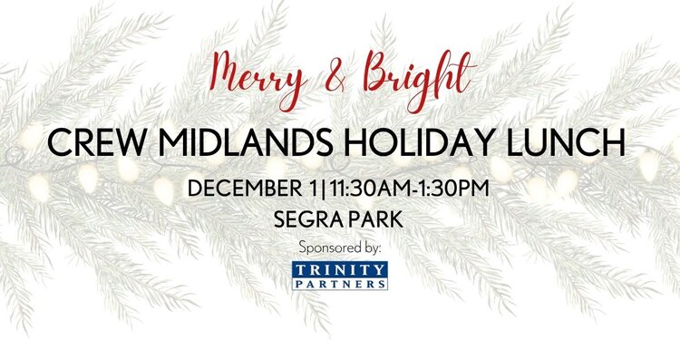 CREW Midlands December Lunch Program