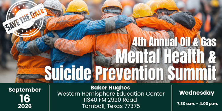 4th Annual Oil & Gas Mental Health and Suicide Prevention Summit