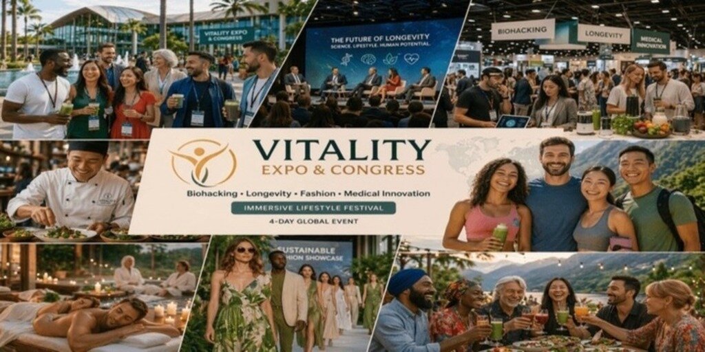 VIVAVITA Longevity, Biohacking Premium Lifestyles Expo – Sydney Edition Banner
