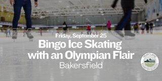 Bingo Ice Skating with an Olympian Flair- Heartland Charter School