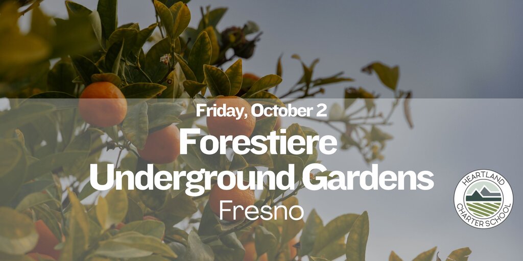 Forestiere Underground Gardens- Heartland Charter School Banner