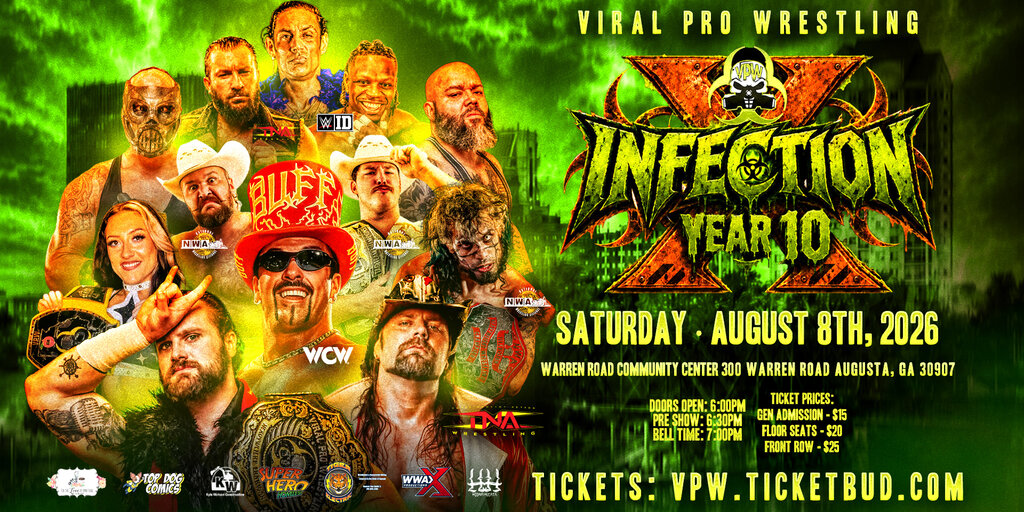 Viral Pro Wrestling: Infection X  Banner