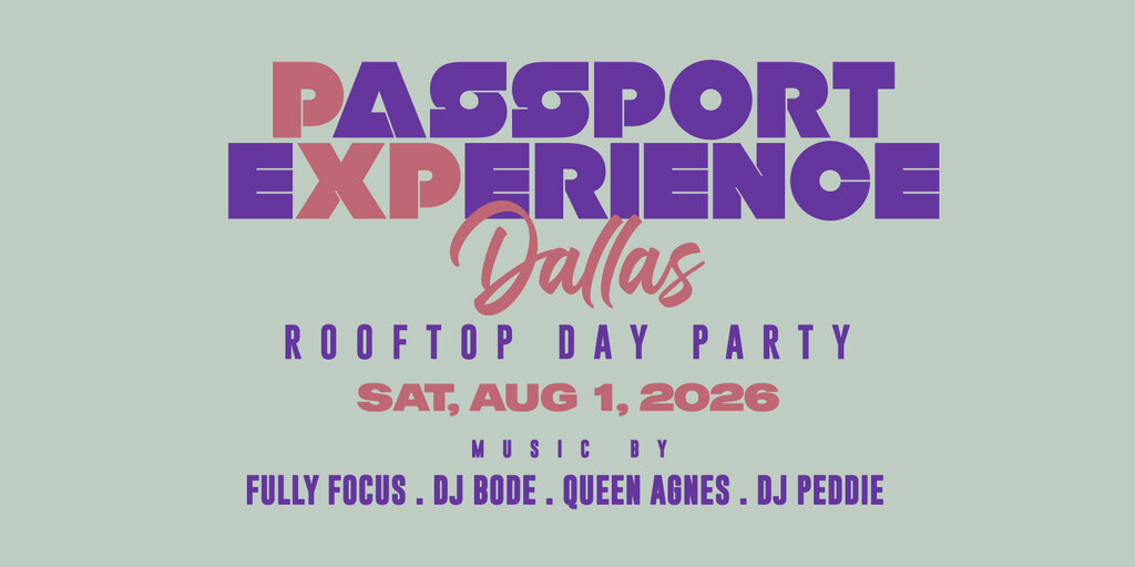 PXP Dallas | Rooftop Day Party | Aug 1 Banner
