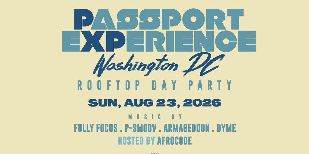 PXP Washington DC | Rooftop Day Party | Aug 23 Banner