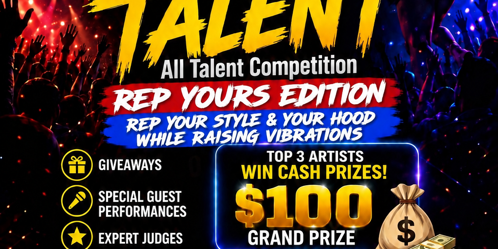 Showcase Your Talent Show Philly’s Got Talent Rep Yours Edition Banner